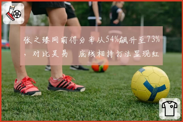 张之臻网前得分率从54%飙升至73%，对比吴易昺底线相持打法显现红土赛季新变化